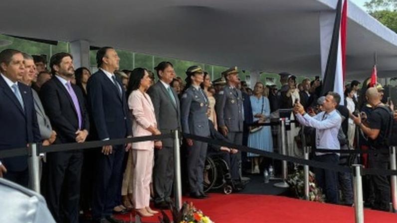 Coronel Glauce Anselmo Cavalli, empossada como Comandante Geral da Polícia Militar de São Paulo nesta quarta-feira (29)