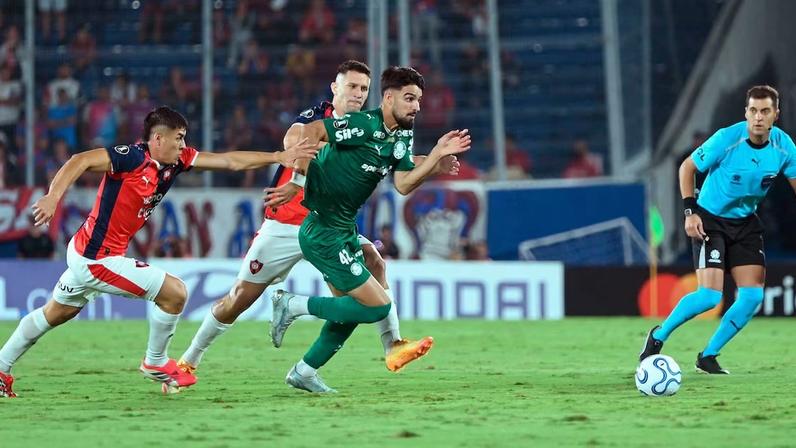 Palmeiras fez péssimo segundo tempo e só empatou com Cerro Porteño no Paraguai