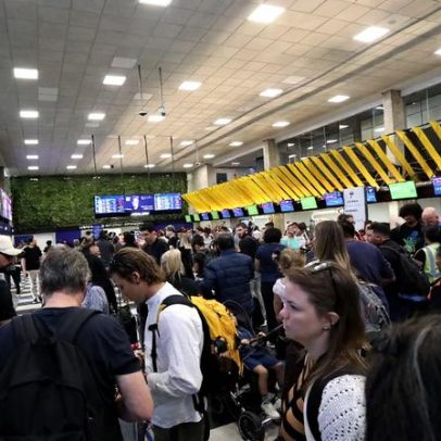 Voos cancelados em Congonhas e Guarulhos nesta sexta devido pane da véspera