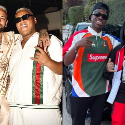 MC Ryan, preso em operação da PF, é amigo de Neymar e Vini Jr.