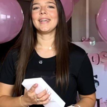 Maria Sophia, neta de Leonardo, ganha iPhone como presente de 15 anos