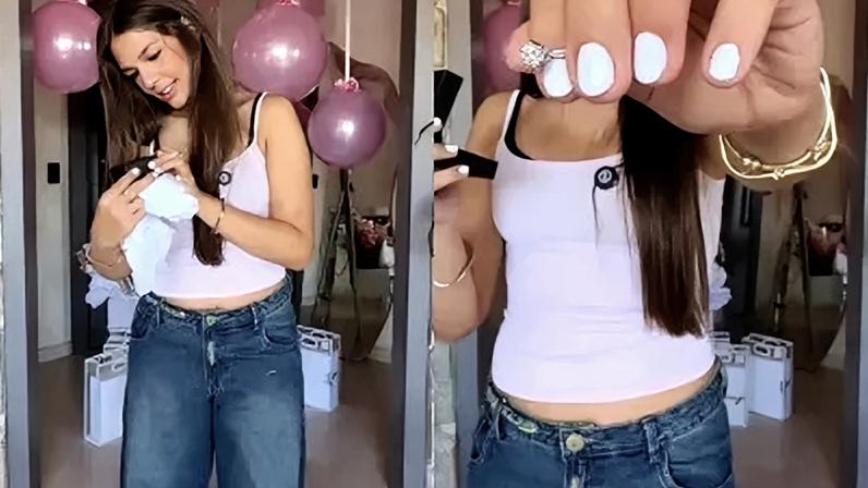 Maria Shophia, neta de Leonardo, compartilhou vídeos abrindo os presentes de aniversário