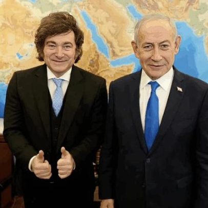 Milei recebe medalha em Israel e reafirma apoio a Netanyahu