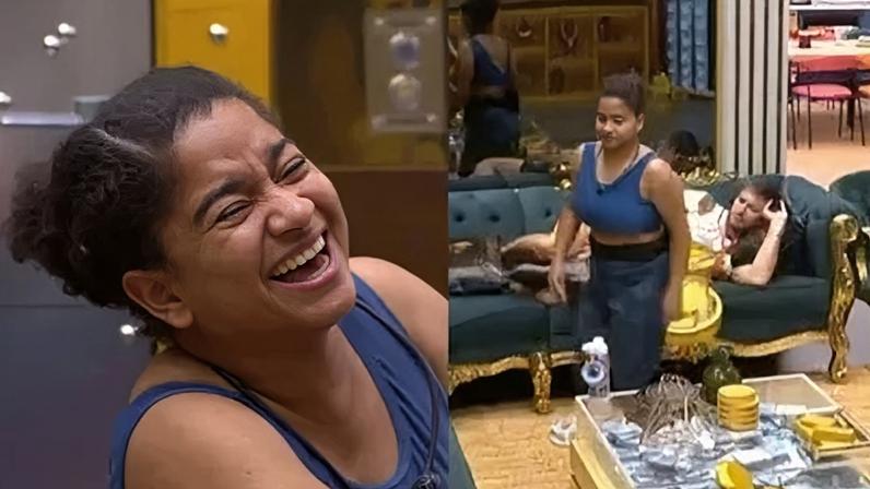 Milena solta pum em Jonas, brother reage revoltado.