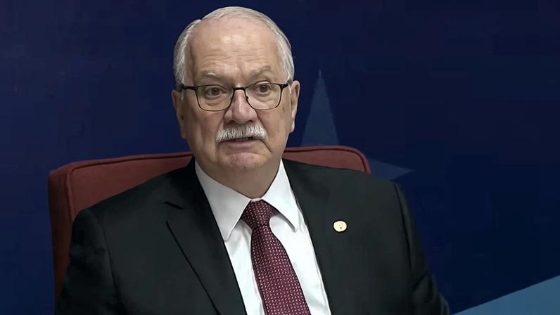 Ministro Edson Fachin, vice-presidente do STF | Reprodução/YouTube