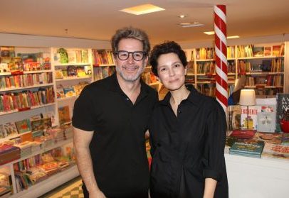 Murilo Benício e Cecília Malan são vistos juntos no Rio de Janeiro
