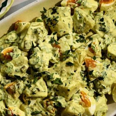 Receita da Ensalada de Batata de Mi Amá