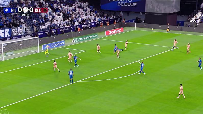 Al Hilal vence o Al-Kholood 1 a 0 com gol de Moteb Al Harbi