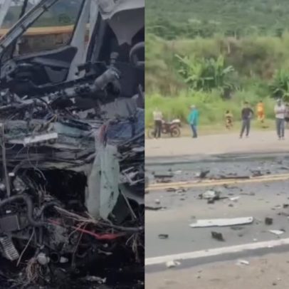 Motorista de ambulância morre em acidente na BR-116 durante plantão em Divino