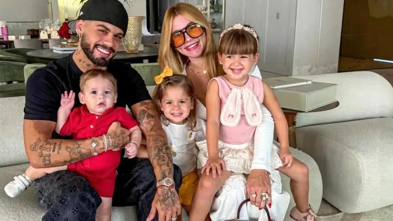 Equipe de Virginia Fonseca e Zé Felipe emite comunicado sobre rotina dos filhos