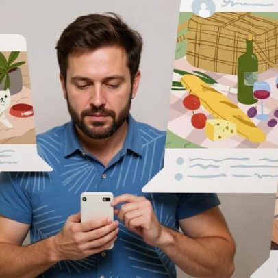 Redes sociais e algoritmos: impactos na saúde mental