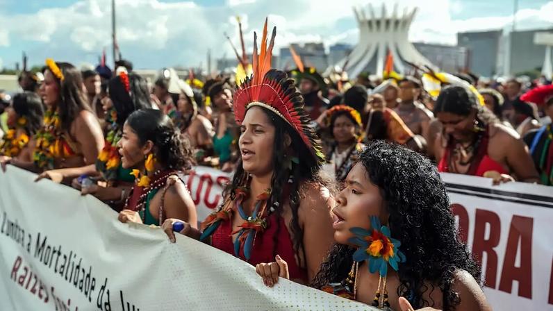 Indígenas cobraram demarcação e proteção de territórios