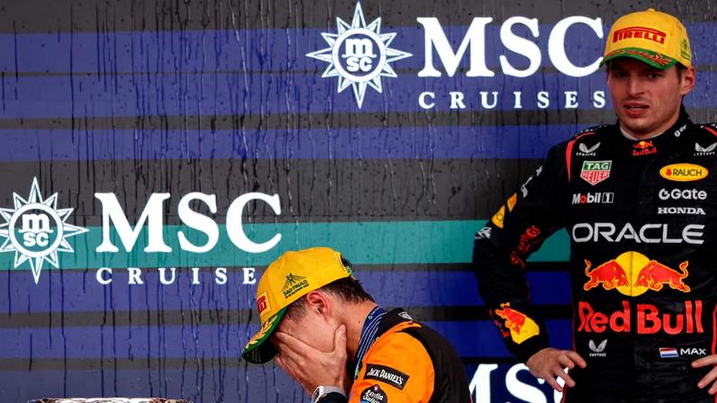 Lando Norris e Max Verstappen disputaram o título de 2025 até a última corrida.
