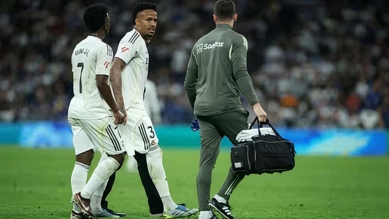 Militão sofreu uma sucessão de lesões nas últimas temporadas