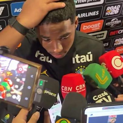 Endrick fala sobre chance de vaga na Copa do Mundo