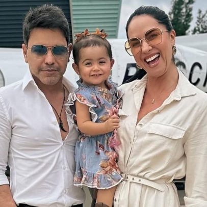 Zezé Di Camargo quebra regra de Graciele Lacerda na criação da filha