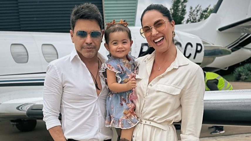Zezé Di Camargo deixou a filha assistir televisão