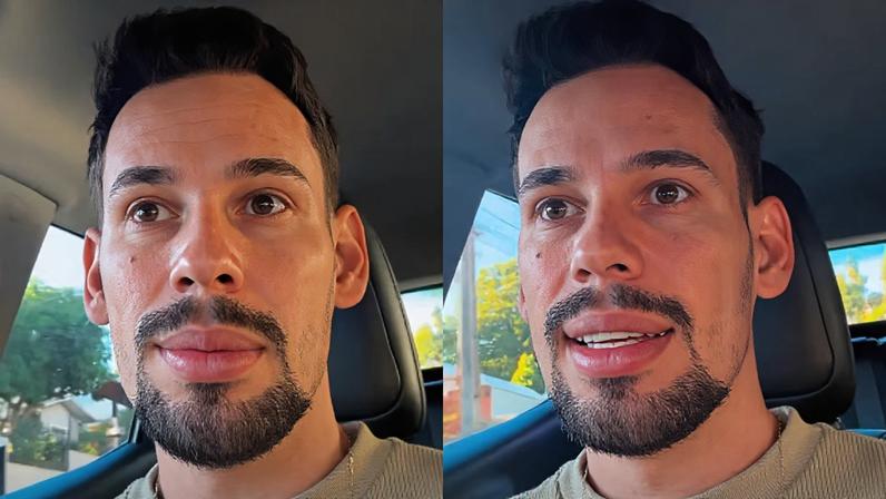 Lucas Borbas decidiu preservar a privacidade do filho