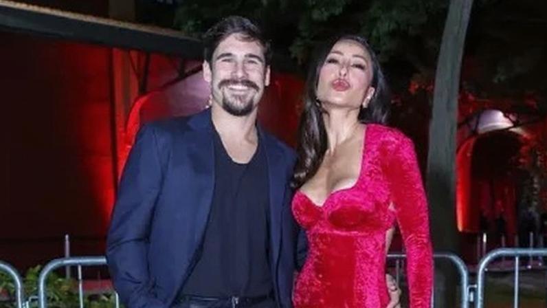 Sabrina Sato e Nicolas Prattes na festa de 18 anos de Benício Huck