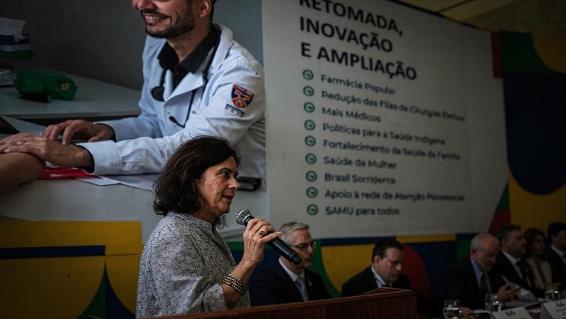 Nísia Trindade comandou o Ministério da Saúde de 2023 a 2025 no 3º governo do presidente Luiz Inácio Lula da Silva (PT) e foi a 1ª mulher a presidir a Fiocruz (Fundação Oswaldo Cruz)