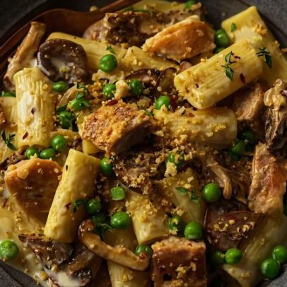 Receita No-Bake Chicken Tetrazzini ganha popularidade online