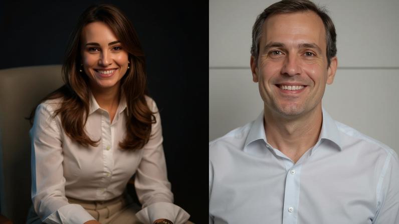 Geyse Diniz e Eduardo Eduardo Mufarrej