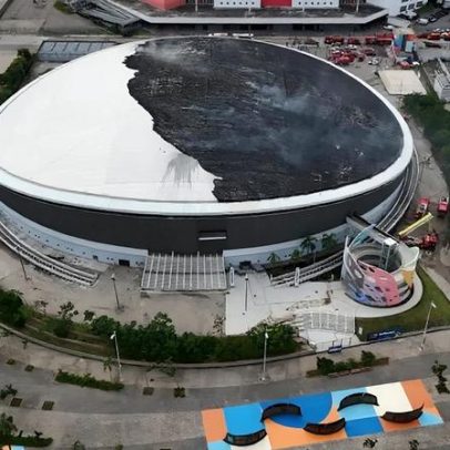 Incêndio no Velódromo do Parque Olímpico do Rio é controlado, sem vítimas