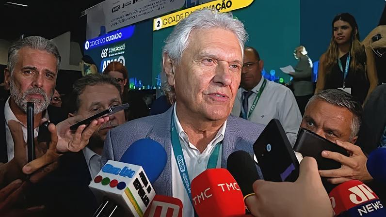 O pré-candidato à Presidência da República, Ronaldo Caiado (PSD)