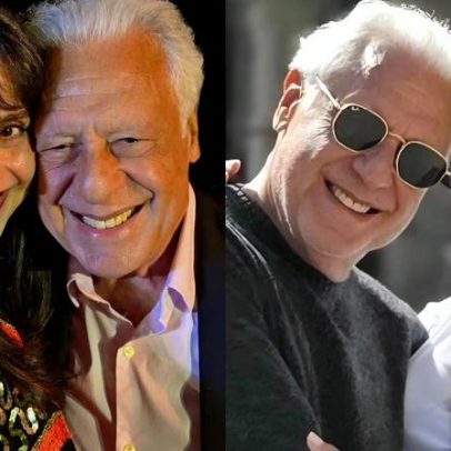 Antonio Fagundes recebe declaração de amor de companheira 30 anos mais jovem