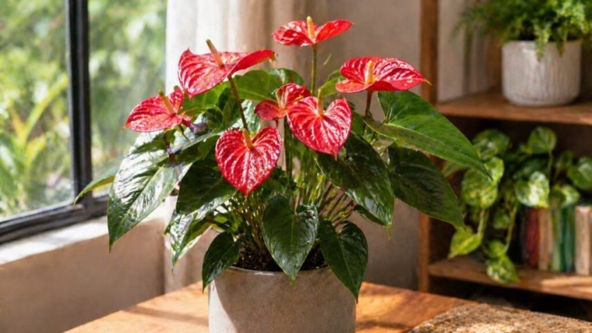 Cuidados com limão podem estimular a floração do antúrio