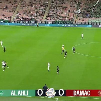 Al Ahli vence Damac por 3 a 0 na Liga Saudita