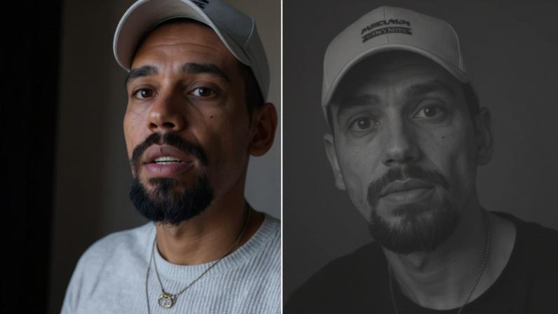 Lucas Borbas posa com filho pela primeira vez após assumir namoro