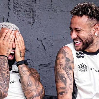 Ney e Gabigol: custo de R$ 8,45 milhões por mês em quatro jogos