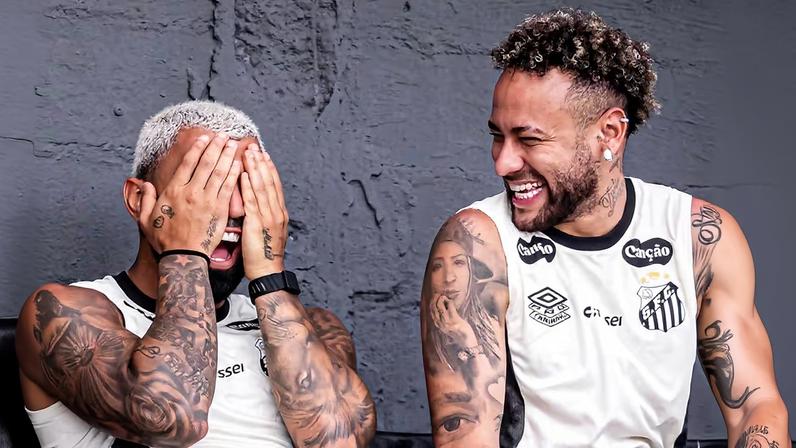 Neymar e Gabigol só atuaram juntos em quatro jogos em 2026, com apenas uma vitória