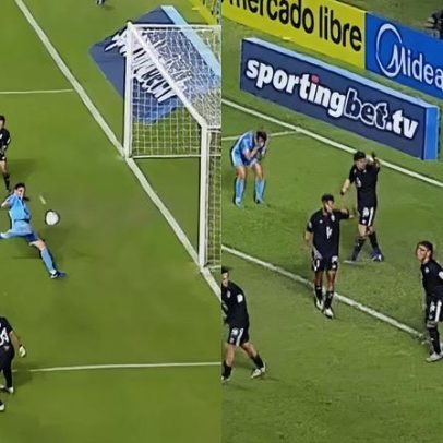 Jogador perde gol considerado um dos mais incríveis do ano na Sul-Americana
