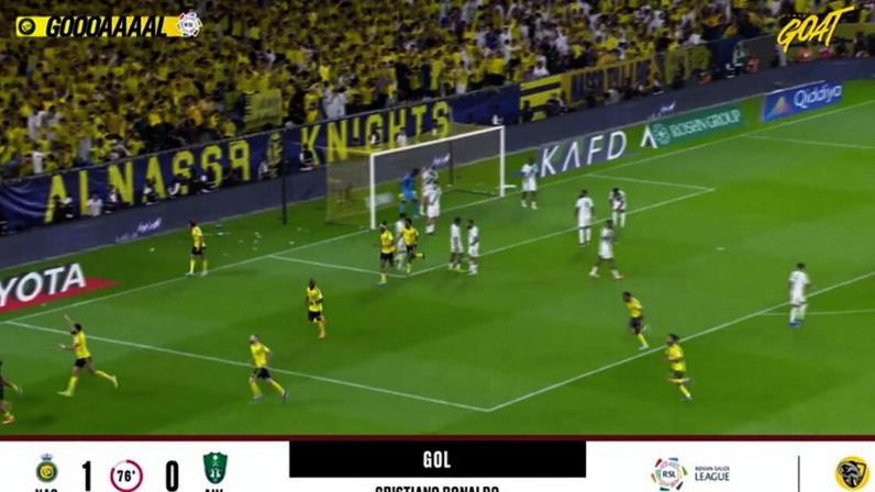 Al Nassr - Al Ahli SC 1 - 0 | GOL - Cristiano Ronaldo