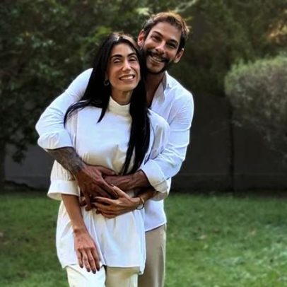 Michelle Barros e Shia anunciam gravidez; romance começou em A Fazenda