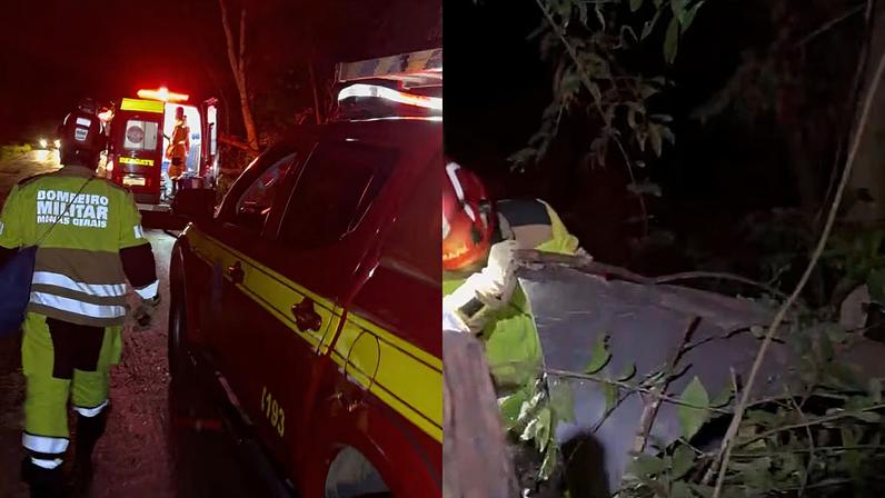 Segundo informações preliminares, o condutor teria perdido o controle da direção.