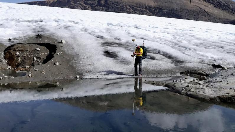 Geleira Wasserfallwinkel Kees, na Áustria: reservas congeladas deixarão de impulsionar o fluxo dos rios e gerar eletricidade na mesma medida que antes.