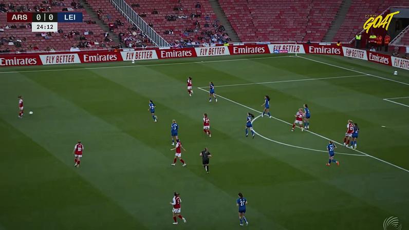 Arsenal Women goleia Leicester City por 7 a 0 na WSL