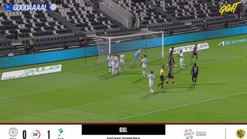 Al Shabab - Al Fateh 0 - 1 | GOL - Sofiane Bendebka