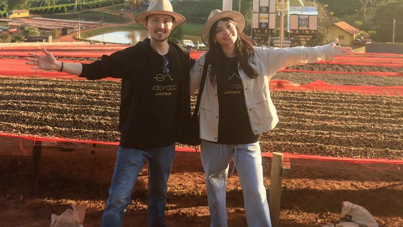 A história de Carolina e Anderson: do Brasil ao Japão, construindo conexões especiais no mundo dos cafés