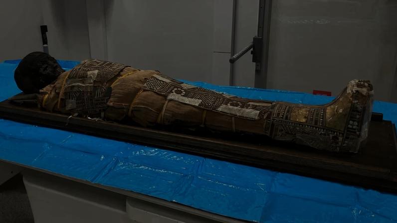 Múmia pertence ao acervo do Museu Arquidiocesano