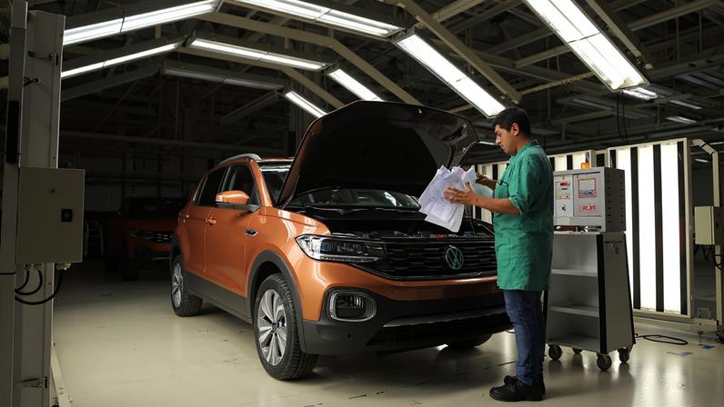 Produção de automóveis e autopeças influenciou crescimento industrial de fevereiro - Foto: AEN-PR