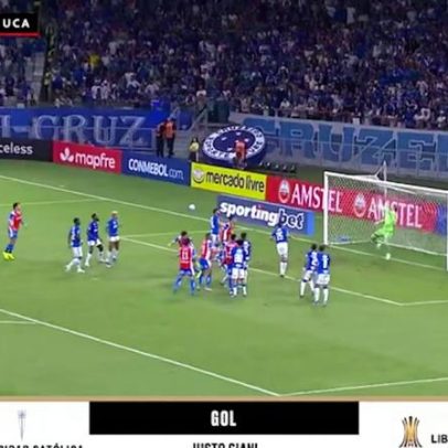 Cruzeiro sofre gol de bola aérea no Mineirão pela Libertadores