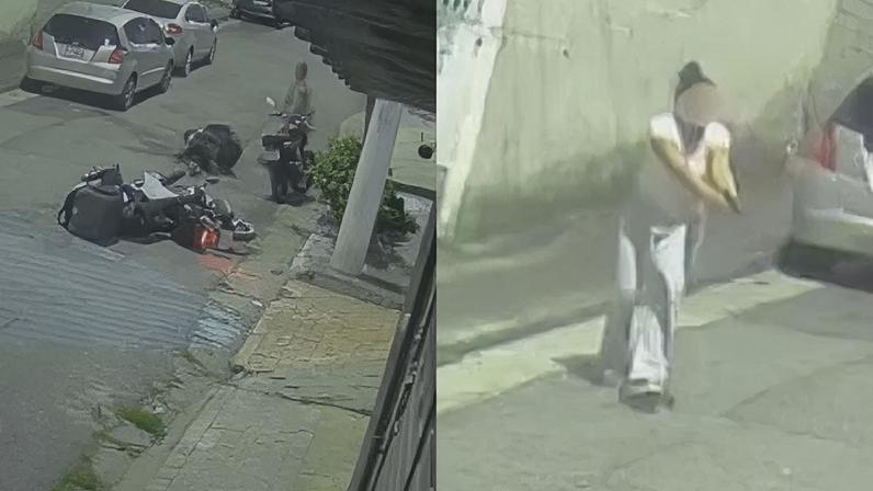 O caso ocorreu na rua Maria Medeiros, por volta das 19h20