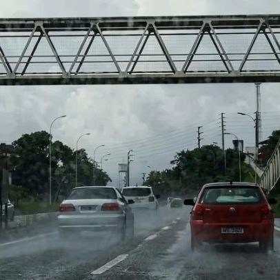 Inmet emite alerta de chuvas intensas em toda a Paraíba nesta segunda
