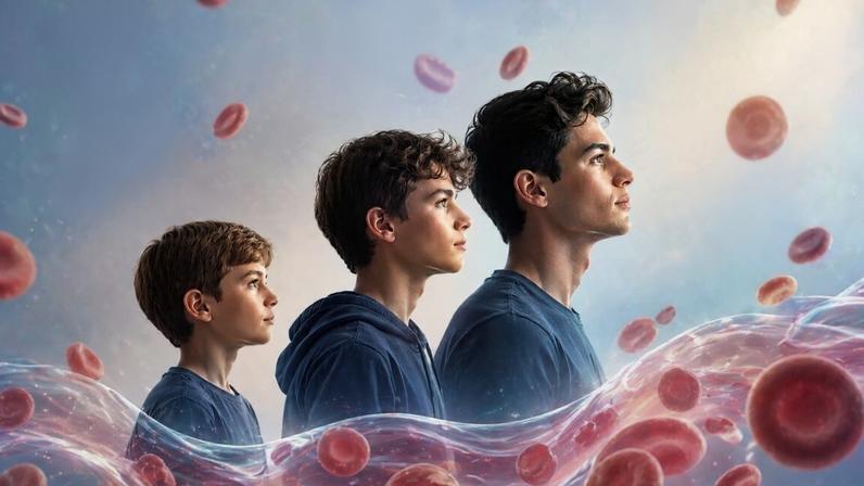 Estudo revela evolução das proteínas do sangue entre 4 e 24 anos