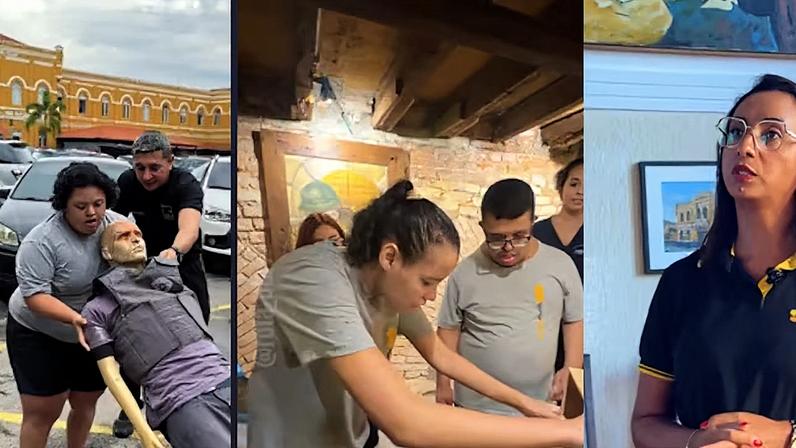 No Abril Azul, ABADS fez uma visita à ROTA