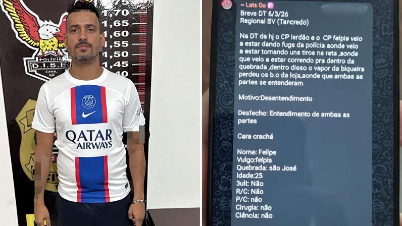 Homem foi preso no bairro Itaoca, em Mongaguá (SP)